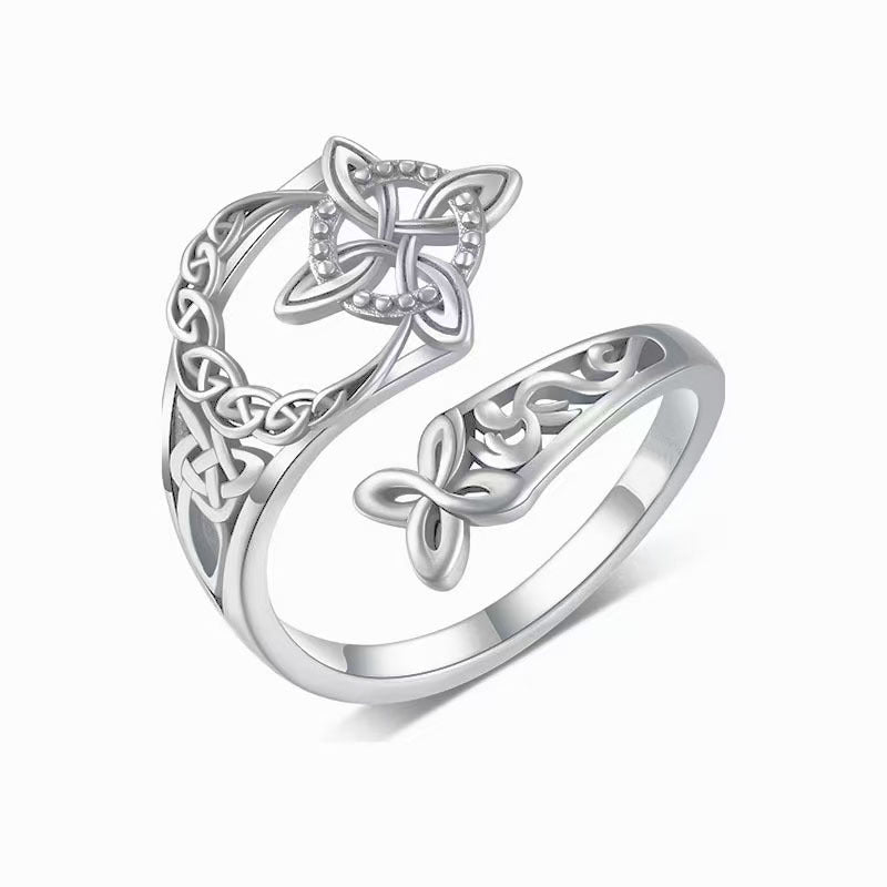 🧡Celtic Knot Open Ring✨