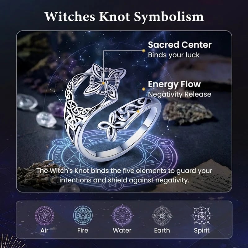 🧡Celtic Knot Open Ring✨