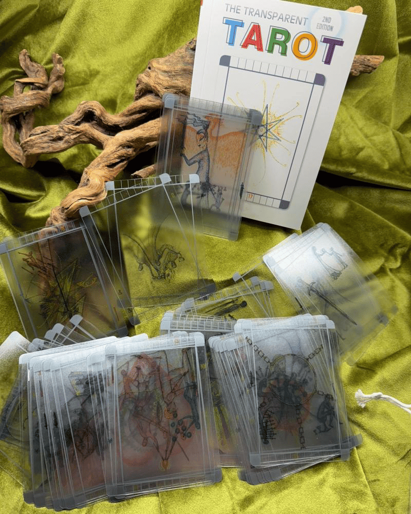 🏆Limited Time Sale 49% OFF🔮🧙‍♀️🃏 The Transparent Tarot (2nd Edition)